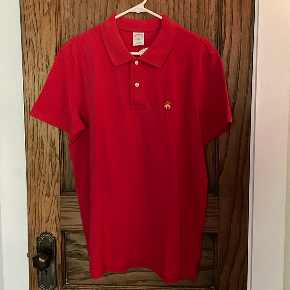 Brooks Brothers Slim Fit Men’s Polo SZ L NWT